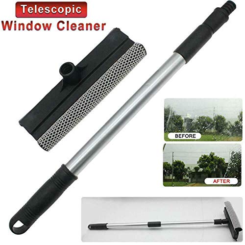 Beach Brush Windshield Cleaning Rubber for Sponge Extendable Window Squeegee Cleaning Supplies Mini Blind