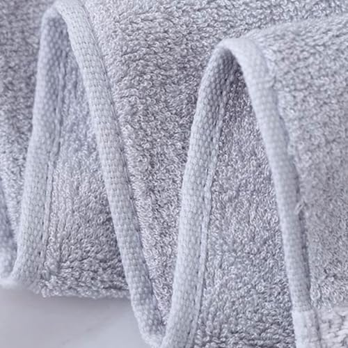 Quick Dry Bamboo Fiber Bath Sheets Household Thick Soft Absorbent Bath Sheets Washable Quick-Drying Bath Sheets 55.1x27.5in Lightweight - color: Gray