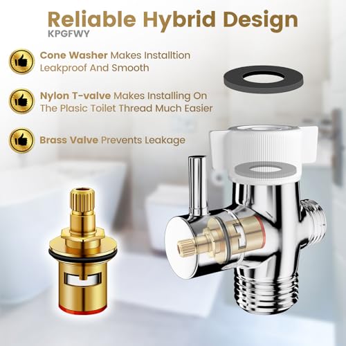 Handheld Jet Sprayer Bidet Sprayer for Toilet Cloth Cleaning | Brushed Nickel, Adjustable Water Pressure, 304 stainless steel, Leak-free, Easy Installation, for Feminine Wash, Baby Cloth