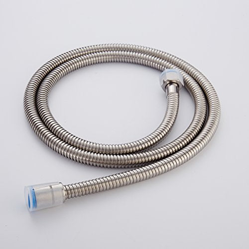 CIENCIA 118 Inch Stainless Steel Replacement Hose Shower Hose Extra Long Handheld Shower Hose 3m, FHA014C - color: nickle, size: 3meters