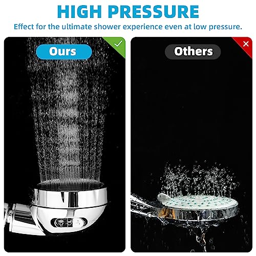 Marbrasse High Pressure Shower Head, Angle-Adjustable Water Saving Body Sprays… (Chrome, 2Pack) - color: Chrome, 2Pack