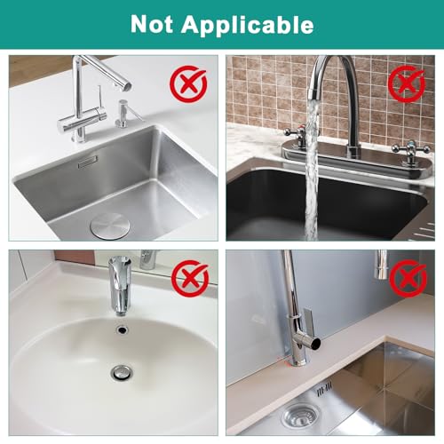23.6" Drying Stone Faucet Mat for Kitchen Sink - Diatomite Quick Dry Splash Guard, Water Absorbent Stone Tray, Durable Protector for Bathroom Counter (White, 23.6" x 3.9")