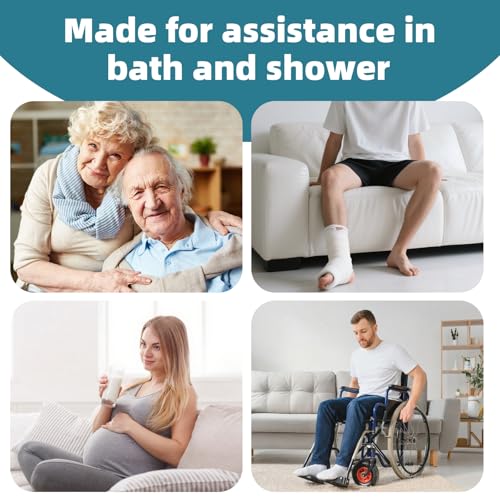 Swive Shower Chair with Arms and Back, 400 lbs Heavy Duty Shower Seat for Inside Shower Stall and Bathtub, Height Adjustable Safety Bath Seat for Elderly, Adults, Handicap and Disabled - size: 400lbs Shower Chair