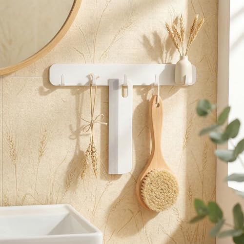 Small Rubber Squeegee for Sink All-Purpose Soft Silicone Squeegee | Mini Scrubber Scraper Tool For Kitchen Shower Glass Door Mirrors Bathroom Countertops Dishes Car Windows