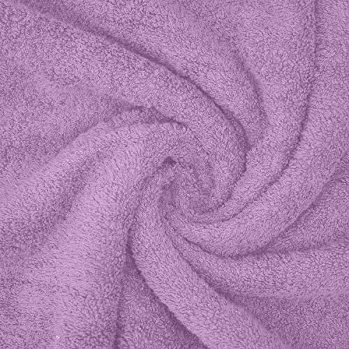 DAN RIVER 2 Pack Bath Sheets Extra Large 35x70, Large Bath Towels for Adults, XL Oversized Heavy Duty Towel Set, 600 GSM 100% Ring Spun Cotton, Soft Quick Dry, Lavendar - color: Lavendar