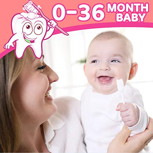 EASICUTI Baby Tongue Cleaner,Baby Toothbrush Disposable Gauze Cleaner 42PCS | Baby Oral Cleaner, Newborn Toothbrush for Baby Mouth Gum Clean, Silicone Finger Toothbrush, Infant Toothbrush for 0-36 Month - size: 1 Count (Pack of 42)