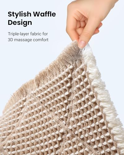 Large Bathroom Rugs 2' x 6', Long Runner Rug Waffle Bath Mat for Kitchen Rugs, Absorbent and Washable Bathroom Mat for Laundry Room, Soft Boho Runner Decor, Entryway Hallway Runner Rug No Slip