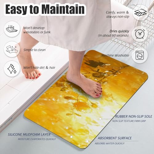 Bathroom Runner Mat Rugs Long,Dog Love Rose Valentines Picture Diatomite Stone Bath Mat Large Absorbent Diatomaceous Non Slip Fast Dry Bathroom Rugs 16x42in - color: Design19