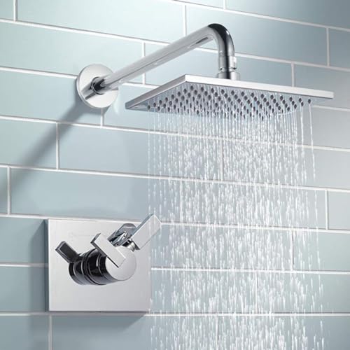 Shower Extension Arm, Solid Stainless Steel Shower Pipe Extension with Teflon Tape and Washer, For Lowering or Extending Showerhead (6 Inch, Brushed Nickel) - color: Brushed Nickel, style: 6 Inch
