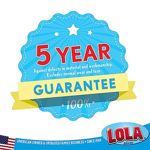 LOLA Classic Toilet Brush w/Under-The-Rim Scrubber, 6 Pack, Deep Cleans The Entire Toilet Bowl, Non-Slip Handle w/Rubber Comfort Grip - size: 6 Pack, style: Toilet Brush w/Under Rim