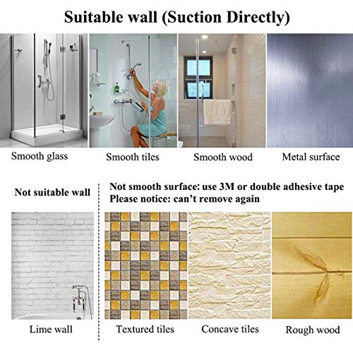 JiePai Suction Cup Towel Bar 16 Inch,Removable Vacuum Suction Towel Holder Suction Towel Rack Brushed Nickel | Vacuum Suction,No Drill,Removable,Heavy Duty Wall Mount ,For Smooth Surfaces,for Bathroom & Kitchen - color: Suction Towel Bar-16 Inch Brushed N