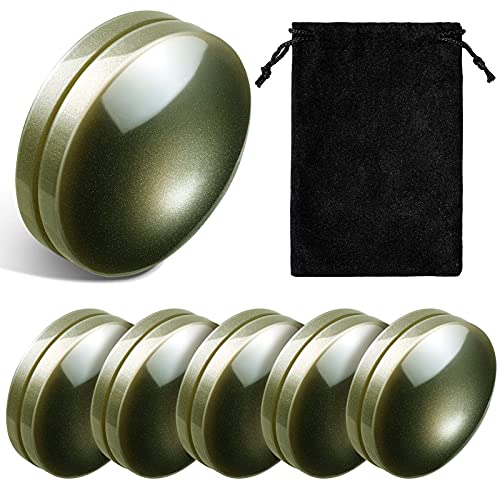 Jetec 12 Pcs/6 Sets Magnetic Curtain Weights No Sew Shower Curtain Magnets Dark Green Plastic Shower Curtains Liner Clips for Light Curtains Tablecloth Liner - color: Dark Green