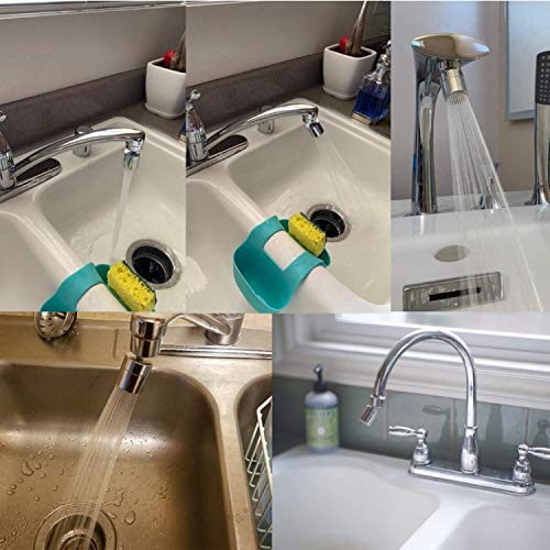 TOTOMO Kitchen Sink Faucet Aerator (Solid Brass) 2 Spray-mode (Shower&Bubble Stream) 360° Swivel Booster Sprayer adapter Water Saving Head attachment replacement - Chrome - color: Faucet Aerator 40° Angle - Polished Chrome