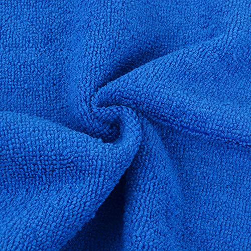 Dish Cloth for Washing Dishes Kitchen Washcloth Cleaning Cloth | 12x12inch 10pack Kitchen Towels Rags, Microfiber Cleaning Cloths, Wash Cloths with Poly Scour Side, Wholesale, Dark Blue - color: Dark Blue, size: 12inchx12inch 10pack