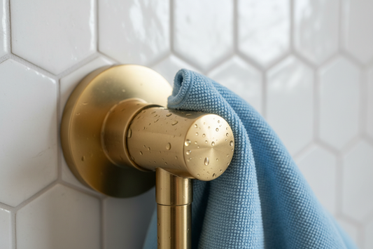 The Tarnished Sanctuary: How to Safely Clean and Preserve Luxury Brass Bathroom Hardware