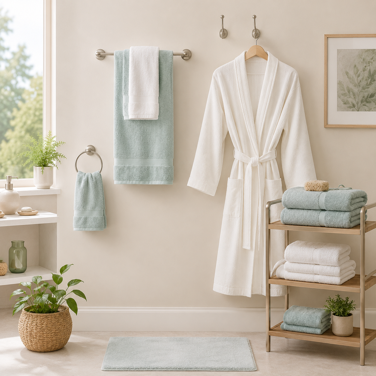 Towel & Robe