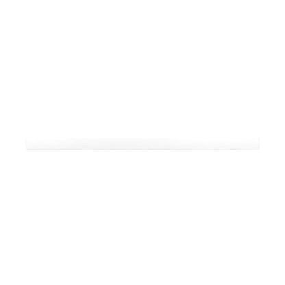 AMADA HOMEFURNISHING Floating Shelves Wall Mounted, 24 x 7 Inch Wall Shelves for Bathroom, Bedroom, Living Room, White Shelves Set of 2 - color: White, size: 24 inches