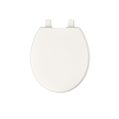 KOHLER K-4775-96 Brevia Round Toilet Seat with Quick-Release Hinges And Quick-Attach Hardware For Easy Clean, Biscuit - color: Biscuit, size: Round