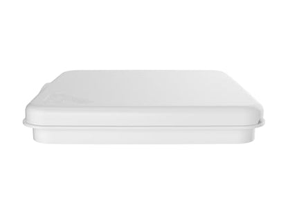 Rev-A-Shelf 27 Qt Under Sink Garbage Can Lid for Base Kitchen and Bathroom Cabinet, Replacement Plastic Trash Bin Lid Only, White, RV-1024-LID-1 - color: White, size: 27 QT