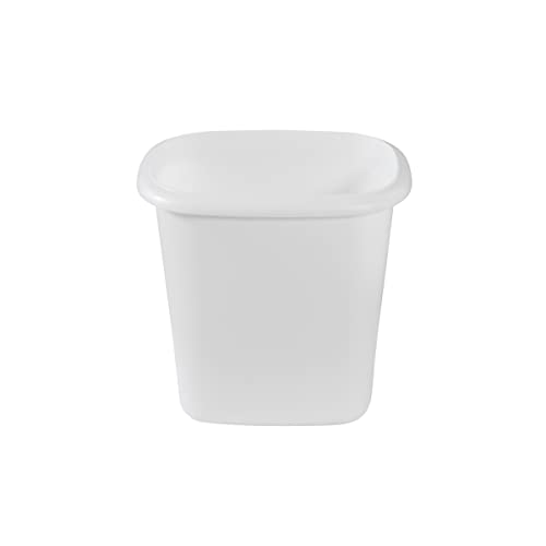 Rubbermaid Vanity Trash Can/Wastebasket 1.5-Gallons/6-Quarts White for Under Counter/Kitchen/Office/Bedroom/Bathroom - size: 1 Pack