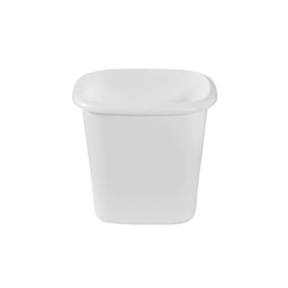 Rubbermaid Vanity Trash Can/Wastebasket 1.5-Gallons/6-Quarts White for Under Counter/Kitchen/Office/Bedroom/Bathroom - size: 1 Pack