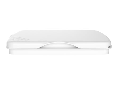 Rev-A-Shelf 32 Qt Under Sink Garbage Can Lid for Base Kitchen and Bathroom Cabinet, Replacement Plastic Trash Bin Lid Only, White, RV-32-LID-1-40 - color: White, size: 32 QT