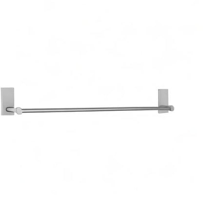 KES Self Adhesive Bathroom Towel Bar, No Drill Towel Bar 24-Inch for Bathroom Towel Hangers Stick on Sticky Towel Holder SUS304 Stainless Steel Rustproof Brushed Finish, A7000S60B-2 - color: Grey (Brushed Finish), size: 23.6-Inch