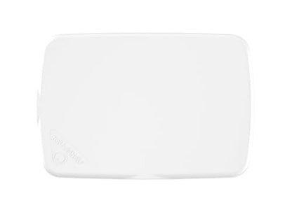 Rev-A-Shelf 32 Qt Under Sink Garbage Can Lid for Base Kitchen and Bathroom Cabinet, Replacement Plastic Trash Bin Lid Only, White, RV-32-LID-1-40 - color: White, size: 32 QT