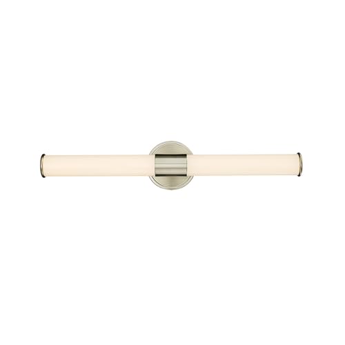 ML Lighting 2221-MG Trumann 1-Light Vanity, LED Modern Gold - color: Modern Gold, size: 24-Inch