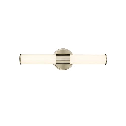 ML Lighting 2220-MG Trumann 1-Light Vanity, LED Modern Gold - color: Modern Gold, size: 18-Inch