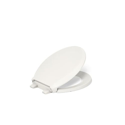 KOHLER 4639-RL-96 Cachet ReadyLatch Round Toilet Seat Soft Close, Biscuit - color: Biscuit, size: Round