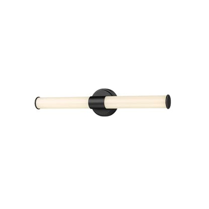 ML Lighting Trumann - 20W 1 LED Bath Vanity-4.7 Inches Tall and 24 Inches Wide-Matte Black Finish - color: Matte Black, size: 24-Inch