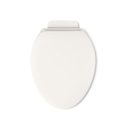 Kohler K-28004-96 Drift ReadyLatch Quiet Close Elongated Toilet Seat, Biscuit - color: Biscuit, size: L 15.0 x W 3.75 x H 21.12 (in.)