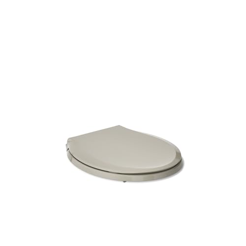 KOHLER 4639-RL-G9 Cachet ReadyLatch Round Toilet Seat Soft Close, Sandbar - color: Sandbar, size: Round