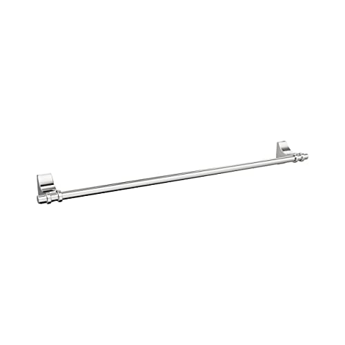 Amerock BH3605426 | Chrome Towel Bar | 24 inch (610 mm) Center-to-Center Towel Rack | Davenport | Bathroom Towel Holder | Bathroom Hardware | Bath Accessories - color: Chrome, size: 24 Inch (610 mm)