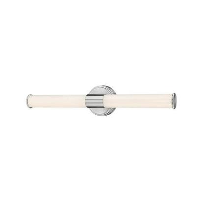 ML Lighting 2221-BN Trumann 1-Light Vanity, LED Brushed Nickel - color: Brushed Nickel, size: 24-Inch