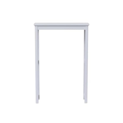 Dorset Over-the-Toilet Storage Shelf – 27" W x 37" H Space Saver Rack with Single Open Shelf for Towels & Toiletries – Minimalist Modern Design & Easy Assembly Bathroom Organizer by Alaterre Furniture | 27”W x 37”H White Space Saver Rack with Single Open