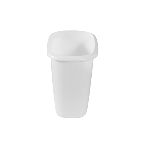 Rubbermaid Vanity Trash Can/Wastebasket 1.5-Gallons/6-Quarts White for Under Counter/Kitchen/Office/Bedroom/Bathroom - size: 1 Pack