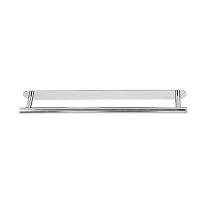 Stainless Steel Self Adhesive Towel Bar, Bathroom Towel Holder Wall Mounted No Drill Installation, Rust Towel Rack for Bath Kitchen Laundry Room (40cm) - size: 40cm