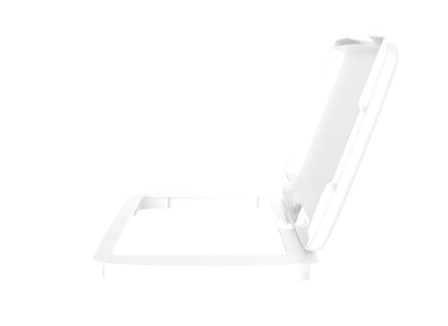 Rev-A-Shelf 32 Qt Under Sink Garbage Can Lid for Base Kitchen and Bathroom Cabinet, Replacement Plastic Trash Bin Lid Only, White, RV-32-LID-1-40 - color: White, size: 32 QT