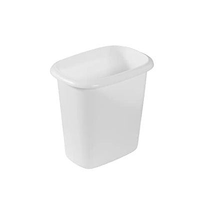 Rubbermaid Vanity Trash Can/Wastebasket 1.5-Gallons/6-Quarts White for Under Counter/Kitchen/Office/Bedroom/Bathroom - size: 1 Pack