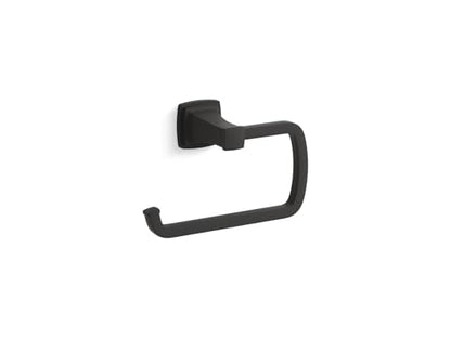 RIFF™ TOWEL RING - color: Matte Black, style: Towel Ring