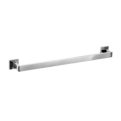 SEIDO 16 Inch Polished Chrome Towel Bar, Heavy Duty & Rust-Proof 304 Stainless Steel Bath Towel Holder, Modern Square Wall Mounted Towel Rack for Bathroom, Kitchen, RV - color: Polished Chrome, size: 16 Inch