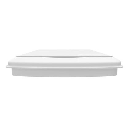Rev-A-Shelf 35 Qt Under Sink Garbage Can Lid for Base Kitchen and Bathroom Cabinet, Replacement Plastic Trash Bin Lid Only, White, RV-35-LID-1 - color: White, size: 35 QT