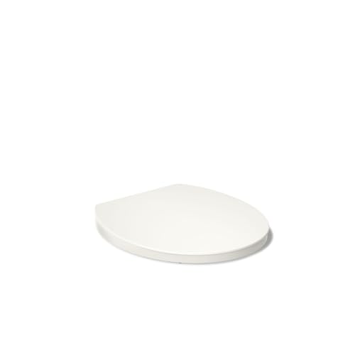KOHLER K-26802-96 Impro ReadyLatch Quiet Close Round Toilet Seat, Soft Close Seat, Compatible with Round Toilets, Biscuit - color: Biscuit, size: Round