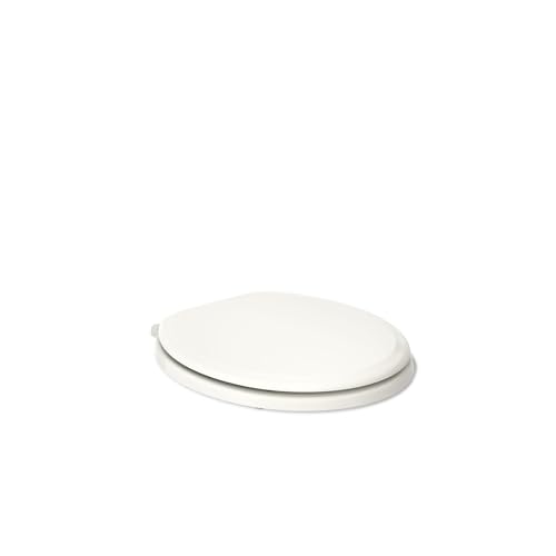 " KOHLER 20455-96 Ridgewood Round Soft Close Toilet Seat, Quiet-Close, Wood Toilet Seat, Home Essentials, Biscuit" - color: Biscuit