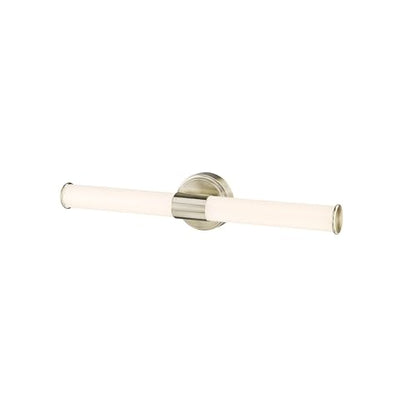 ML Lighting 2221-MG Trumann 1-Light Vanity, LED Modern Gold - color: Modern Gold, size: 24-Inch