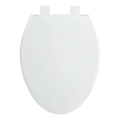 Signature Hardware 481270 Elongated Closed - Front Toilet Seat and Lid with Soft Close