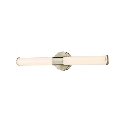 ML Lighting 2221-MG Trumann 1-Light Vanity, LED Modern Gold - color: Modern Gold, size: 24-Inch