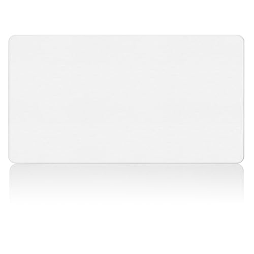 Large Diatomite Stone Bath Mat, 30" x 17" White | Premium Non-slip Natural Diatomaceous Earth Bathtub Fast Drying Mats for Bathroom Floor